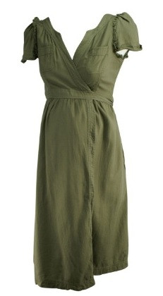 gap maternity wrap dress