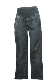 Black 7 for All Mankind - A Pea in a Pod Maternity Corduroy Pants (Preowned - Large Short)