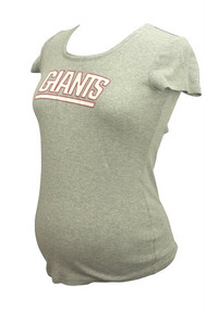 Gray NFL Team Apparel Maternity Short Sleeve T-Shirt (Pre-Owned - Size Small)