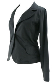 *New* Black Everly Grey Long Sleeved Maternity Blazer / Jacket (Size X-Large)