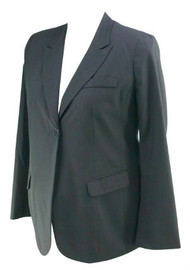 Black Button Career Maternity Blazer by A Pea in the Pod Maternity (Like New - Size Large)