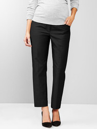 Black Gap Maternity Tailored Cropped (Gently Used - Size 8)