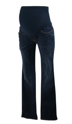 Dark Blue A Pea in the Pod Maternity Boot Cut Maternity Jeans (Gently ...
