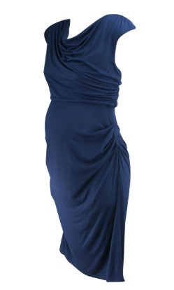 ruched occasion dress
