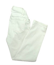 White J. Crew Maternity Petite Straight Leg Maternity Jeans (Like New - Size 25)