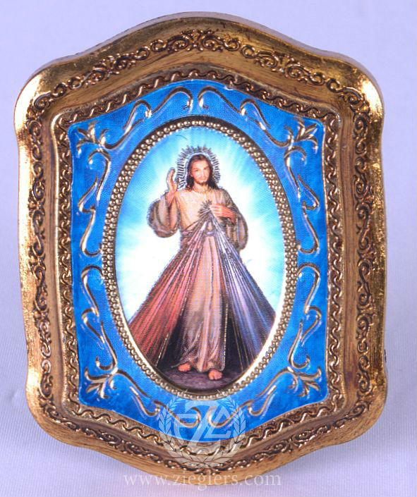 Guilded Frame of Divine Mercy - Style FAR1286G01