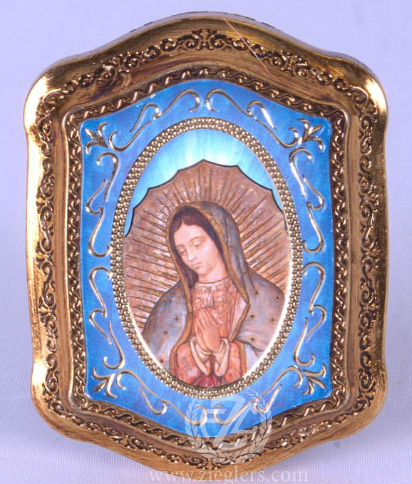 Guilded Frame of Our Lady of Guadalupe - Style FAR1286M50