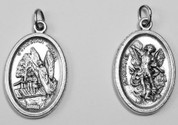 St Michael/Guardian Angel Silver Ox Medal