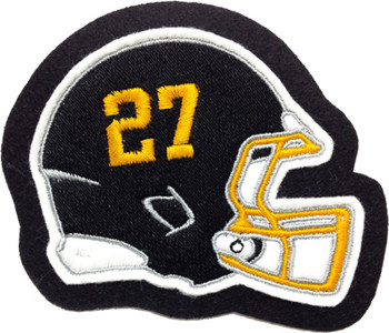 Helmet w/ Jersey Number