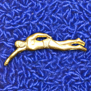 Male Swimmer Pin