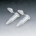 600uL (0.6mL) Graduated Microcentrifuge Tubes with Attached Cap