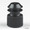 16mm Flanged Plug Cap, Polyethylene (PE), Black