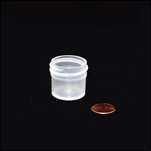 7.5mL (1/4oz) Storage Container, POLYPROPYLENE (PP), 33mm Opening, 1 x 1"