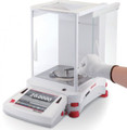 OH EX224AD Ohaus Explorer Analytical Balance with a capacity of 220g.