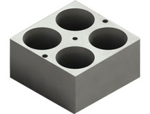 4-place Tube Heating Block (Two Blocks Required for DBG-002)