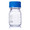 100mL Globe Scientific Clear Glass Media Bottle.