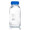 Globe Scientific 2000mL Square Media Bottle with Wide Mouth.