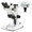Front view of the Euromex NexiusZoom series stereo microscope model ENZ-1703-P-DC18.