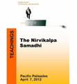 Nirvikalpa Samadhi - pdf