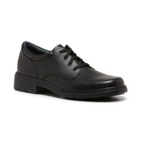 CLARKS INFINITY SNR BLACK LEATHER