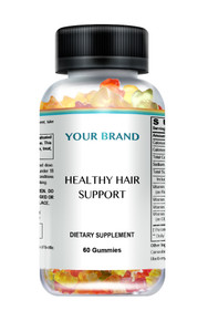 Private Label Healthy Hair Gummy Vitamins