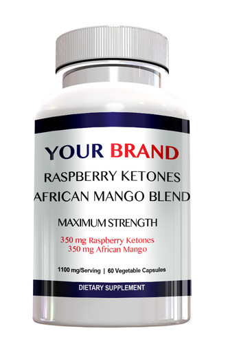Private Label Supplement Raspberry Ketones African Mango Formula
