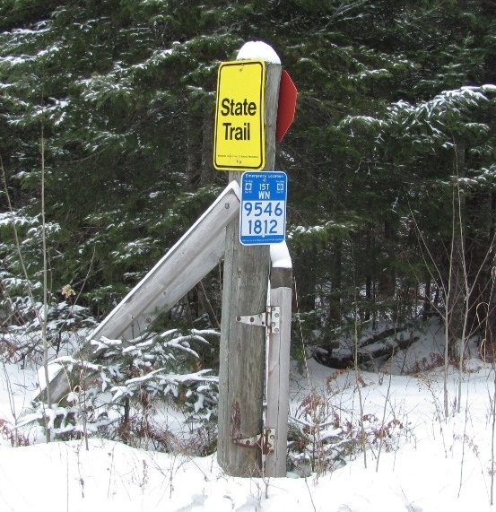 ELM Sign on Trail
