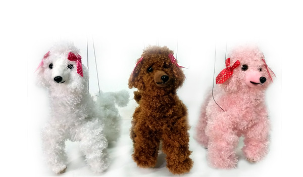 dog string puppet