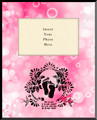 Life is Precious Pink Vertical Picture Frame (Insert Your Photo)