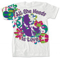 "All She Needs Is Love" T-Shirt