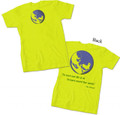 Earth Baby with Talmud Quote Green T-Shirt