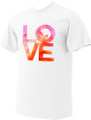 Love with Baby White Pro-Life T-Shirt Watercolor