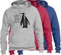 Save the Baby Humans Penguin Vintage Heather Pro-Life Hoodie