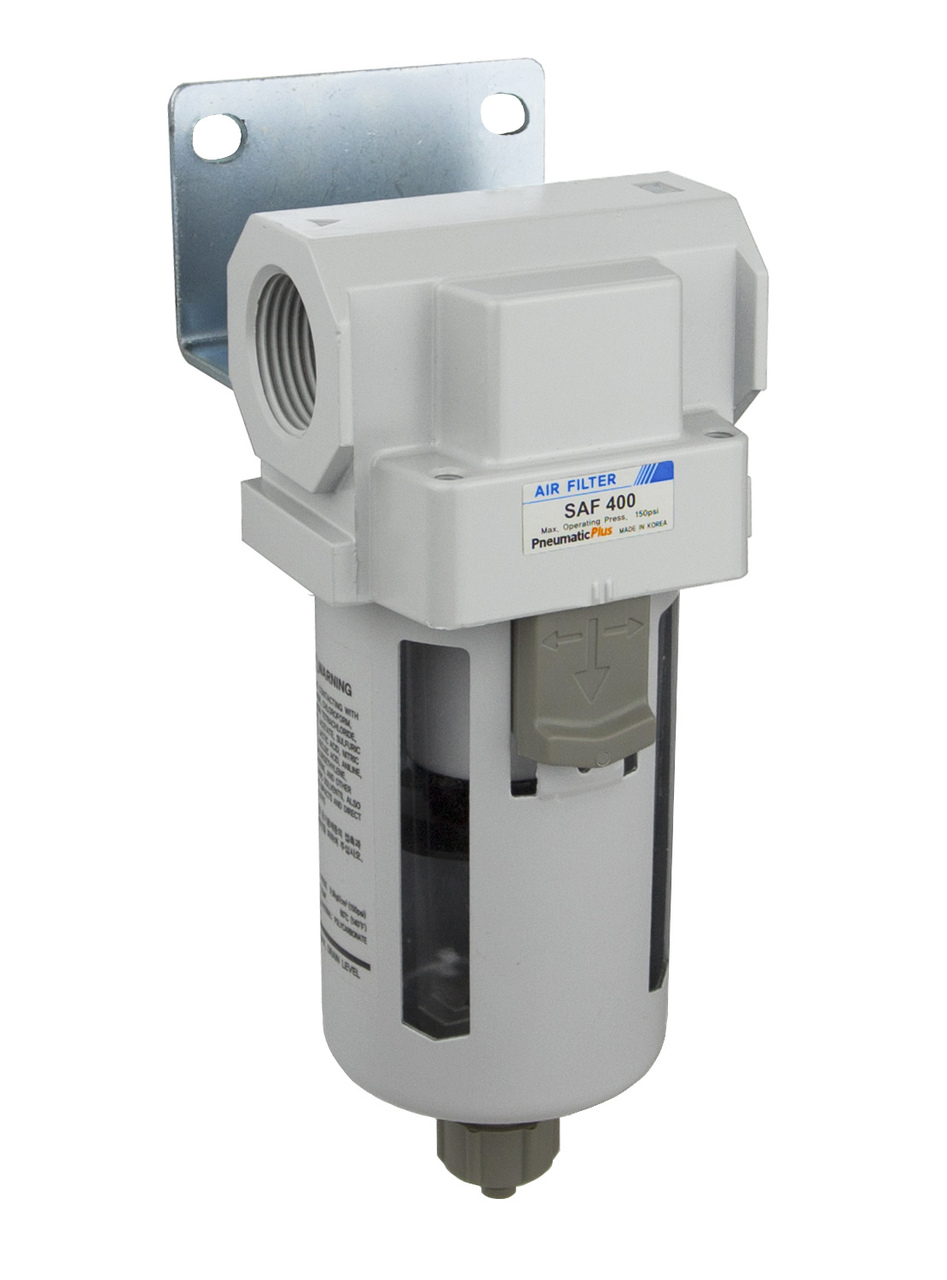 PneumaticPlus Compressed Air Particulate Filter Regulator SAW4000M-N04BDG-MEP R 