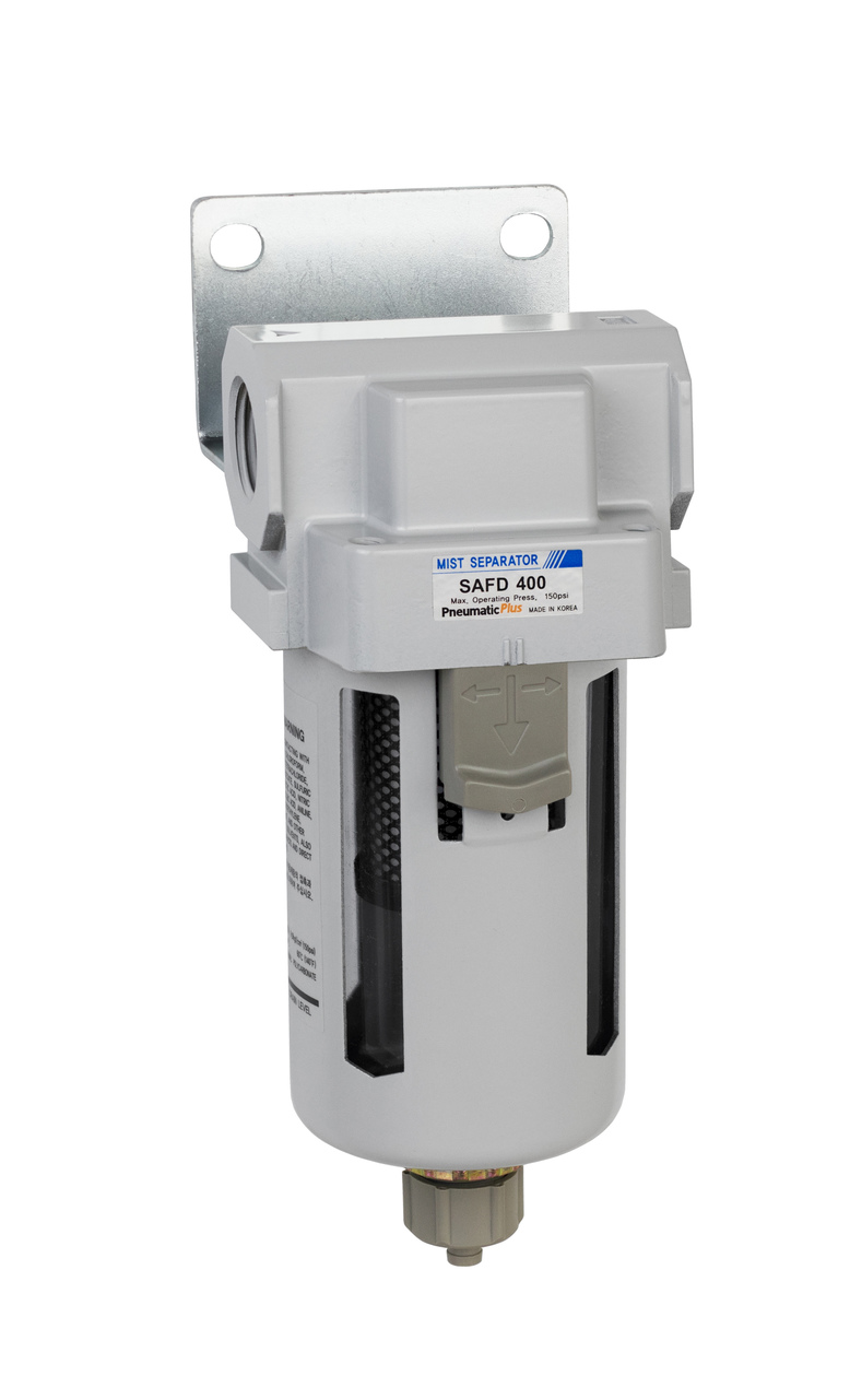 PneumaticPlus Compressed Air Particulate Filter Regulator SAW4000M-N04DG-MEP R 