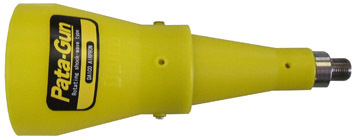 5pcs Air Blow Gun High Flow Air Nozzle Blower Gun 110mm Angled Nozzle Yellow 