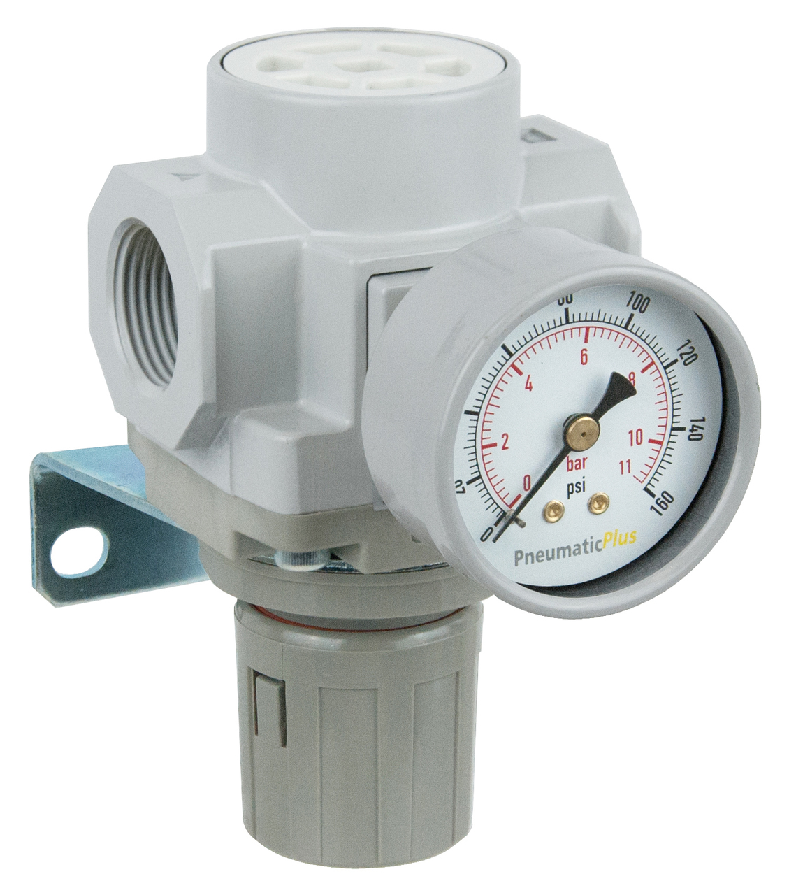 NEW 3/4"  NPT Compressed Air Filter  Pressure Regulator Lubricator Combo  FRL 