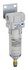 PneumaticPlus SAF200 Series Particulate Air Filter, 10 Micron 1/4" NPT with Bracket (SAF200-N02BD)