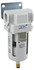 PneumaticPlus SAF400 Series Particulate Air Filter, 10 Micron 1/2" NPT with Bracket (SAF400-N04BD)