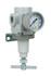 PneumaticPlus SAR300T-N03BG Air Pressure Regulator 3/8" NPT with Bracket & Gauge