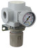 PneumaticPlus SAR600 Series HIGH FLOW Air Pressure Regulator 3/4" NPT with Bracket & Gauge (SAR600-N06BG)