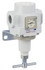 PneumaticPlus SAR400 Series Air Pressure Regulator T-Handle 1/2" NPT with Bracket & Gauge (SAR400T-N04BGS)