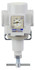 PneumaticPlus SAR400 Series Air Pressure Regulator T-Handle 1/2" NPT with Bracket & Gauge (SAR400T-N04BGS)