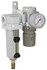 SAU320 Series Air Filter Regulator Modular Combo 3/8" NPT with Bracket & Gauge (SAU320-N03DG-MEP)