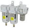SAU430 Series Three Stage Air Drying System Filter, Mist Separator, Regulator 1/2" NPT with Bracket & Gauge (SAU430-N04DGS)