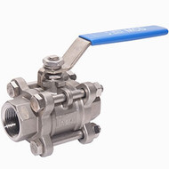 3 Piece Stainless Steel Ball Valve (Female to Female)