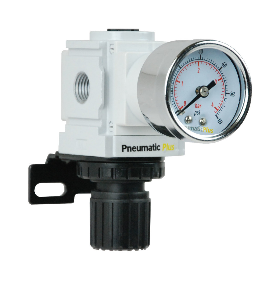 Compressed Air Filter//Pressure Regulator 1//4 Airbrush w//gauge /& bracket