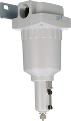 PneumaticPlus SAF800 Series Particulate Air Filter, 10 Micron 1-1/2" NPT with Bracket