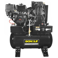 Schulz Heavy Duty Compressor - GAS - Model 1330HL30X-G - 13HP 30 GALLON 30 CFM
