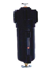 Arrow Pneumatics Standard Oil Removing Filter 1/4" - Internal Float, Metal Bowl w/o Sight, F452FM